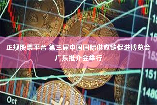 正规股票平台 第三届中国国际供应链促进博览会广东推介会举行