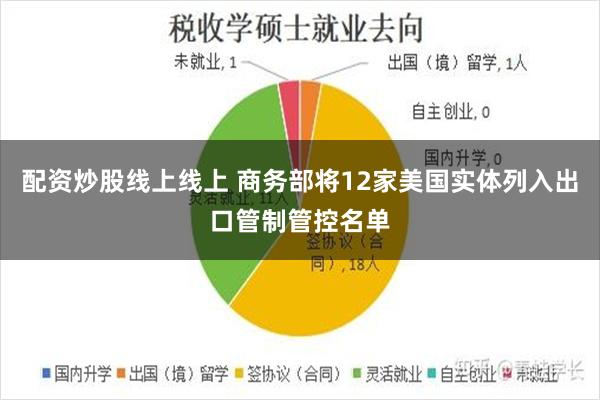 配资炒股线上线上 商务部将12家美国实体列入出口管制管控名单